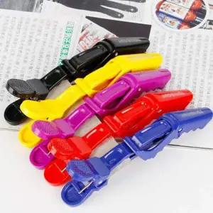 TBZ 헤어용 미용 핀셋 6개1세트(색상랜덤)