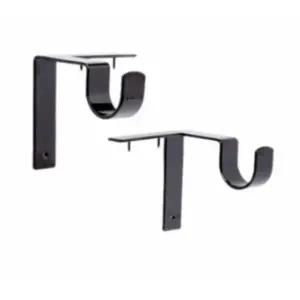 TBZ 커튼브래킷 한쌍 홀더 창 프레임 방문 커튼 브래킷