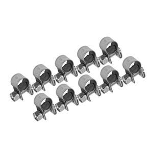 스테인레스 스틸 미니 연료 라인 파이프 호스 클램프 클립 6mm-20mm 옵션 크기 튜브 패스너