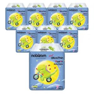 나비잠 기저귀 울트라씬듀얼핏 썸머팬티 키즈형(Kids) 20매x8팩