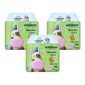 나비잠 기저귀 울트라씬듀얼핏 썸머팬티 특대형(XL) 26매x3팩