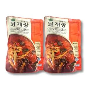 가마솥 얼큰 닭개장 600g 1+1