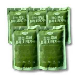전라도 화순 무청 들깨시래기국 530gx5팩