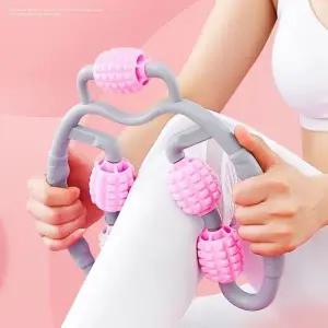 다리 종아리 마사지릴 롤링 마사지 5구롤러_24813148