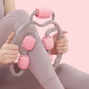 5구롤링 회전 지압볼 전신마사지 셀프마사지릴_24813234