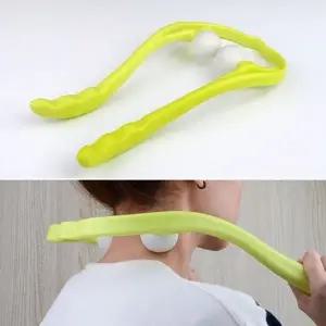 수동 골프공 목 마사지기 휴대용 목 안마기 지압기_24812918