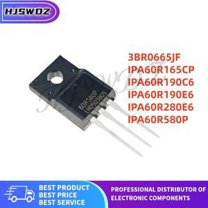 10개 IPA60R165CP IPA60R280E6 IPA60R190C6 3BR0665JF TO-220F 100% 새 제품