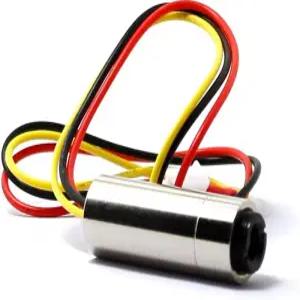 초점 조절 가능한 980nm 적외선 조정 도트 다이오드 모듈 3V-5V TTL 0-15KHz 12x30mm