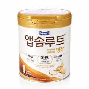 매일유업 앱솔루트 명작 2FL 분유 1단계 800g, 1캔