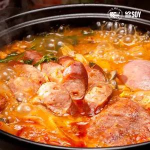 뉴! 쟌슨빌 부대찌개 500g 2+2팩 (더진한/오리지널) 외