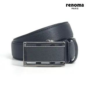 [레노마]메탈 크래프트 자동벨트 BLACK_RQSBE0012BK