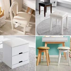 원목의자 화장대의자/완제품 100%국내생산/서랍의자/스툴