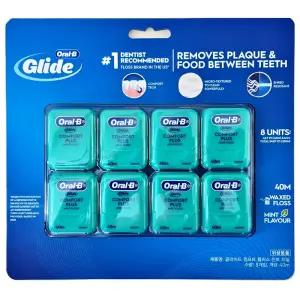 오랄비 글라이드 컴포트 플러스 민트 치실 (40m x 8개)