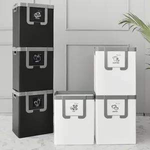 3단 재활용품 분리수거함 나눔이/정리함쓰레기통수납