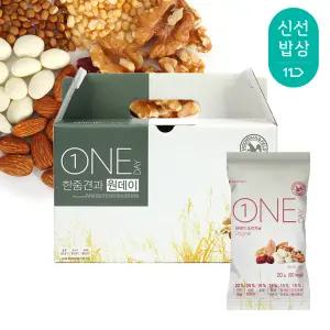 [산과들에] 원데이오리지널 30봉 하루견과 선물세트 / 견과 견과류 간식