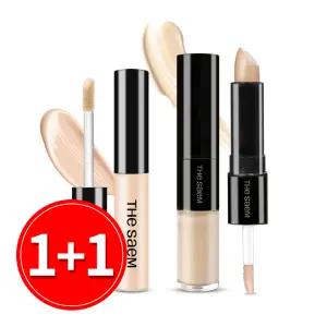 더샘 아이디얼 컨실러 듀오/커버 퍼펙션 팁 컨실러 [2개선택]