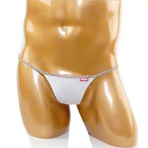 [메트로메일웨어] M2W Leopard Thong White (2102-00)