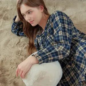 메이플라워 순면 여성 남성 빅사이즈 잠옷 파자마 홈웨어 세트 원피스