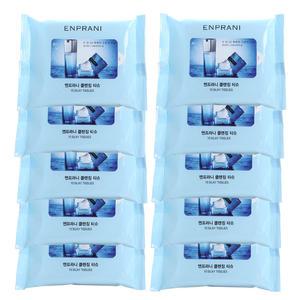 엔프라니 클렌징 티슈 15매 10개 (총150매)