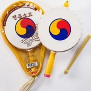 국내산 전통 소고 리듬 타 악기 가죽 교육용 소고채