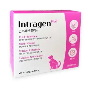 인트라젠 플러스 30포 /강아지 고양이 영양제/장건강