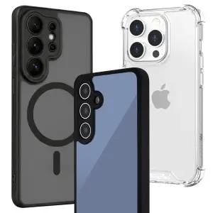 갤럭시S26 S25 S24 S23 울트라 플러스 엣지 아이폰17 16 15 프로 맥스 맥세이프 휴대폰 케이스