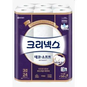 [크리넥스](의정부점) 데코소프트 35m*24롤 108mm