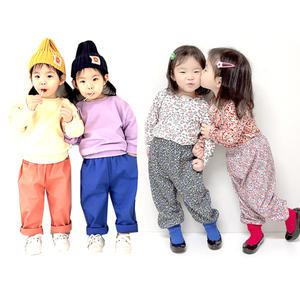 [아이스토리키즈]유아 아동 봄 바지 티셔츠 레깅스 고쟁이 팬츠 맨투맨 간절기 데일리 티