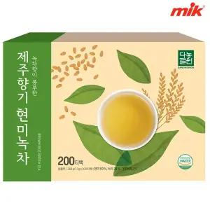 다농원 제주향기 현미녹차 200T [둥굴레차/우엉/보리차/옥수수수염/보이/메밀/누룽지/루이보스]