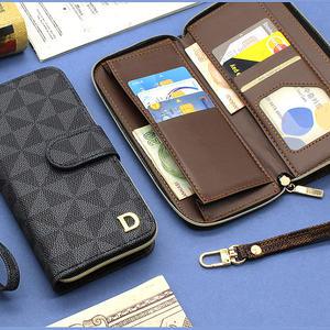 갤럭시 S6 S7 엣지 S8 S9 S10 라이트 5G + 플러스 지퍼 지폐 동전 수납 스트랩 다이어리 지갑형