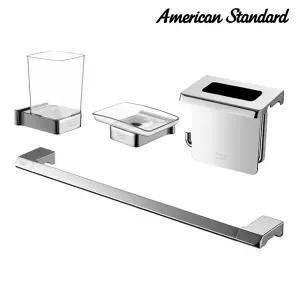 아메리칸스탠다드 큐브P 욕실악세사리 4종세트 FH0600 크롬  [공식대리점]