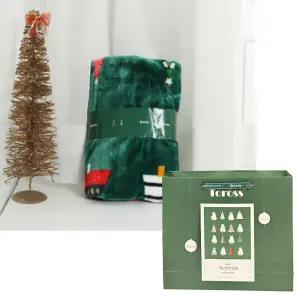 토로스 극세사 무릎담요(90x100cm) 밍크담요 이불 돌 답례품 유아용