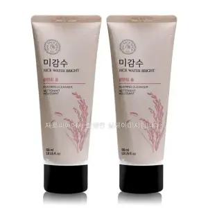 더페이스샵 미감수 브라이트 클렌징폼 150mlx2ea