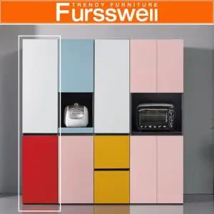 퍼스웰 속깊은광폭 컬러모듈 주방수납장 틈새장.수납형HA_040