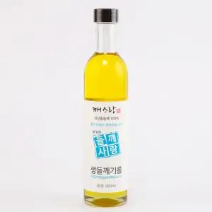 깨사랑 국내산 냉압착 생들기름 300ml