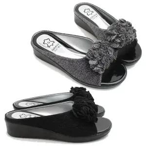 크로바 여성 여자 사무실 슬리퍼 통굽 실내화 간호화 비치 여름 간호사신발