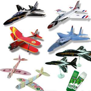 세빛아트 페이퍼파일럿 + 더블에이 고체풀 8g 1개 조립식 종이비행기 미술수업용