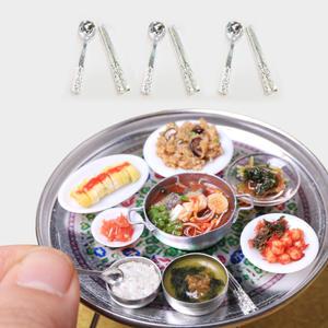 납골당 제사상 장식 소품 미니어처 미니어쳐 수저 3세트