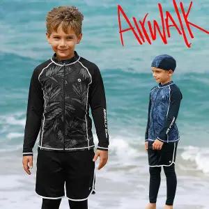 [에어워크]서프 남아동래쉬가드세트 2피스+수모 YAWe1859/아동수영복,아동레쉬가드,아동래시가드
