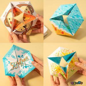 칼레이도사이클/종이접기/만들기재료/공예재료/과학실험/수업교구/1인용 종이접기/