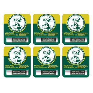 멘소래담 립밤 메디케이티드 x 6개 맨소래담 립케어