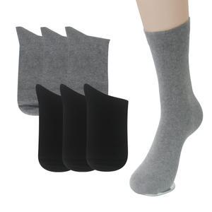 하니니스토어 면100% 남자 논압박 무지 장목 7켤레 비즈니스 부종 혈액순환 당뇨 기본 정장 양말