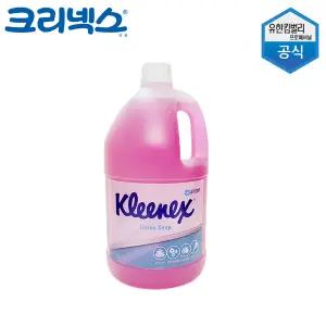 유한킴벌리 크리넥스 핸드워시 손세정제 물비누 로션솝 4L/대용량 리필 업소용 리필용 핸드솝 56605-01