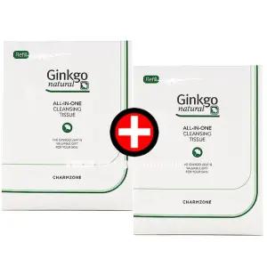 1+1 참존 징코 내츄럴 올인원 클린싱 티슈 리필110매