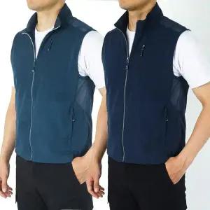 [하프클럽/인코디]봄 여름 남성 스판 쿨메쉬조끼 아웃도어조끼 VSRO-11