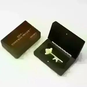 순금열쇠 미니우드케이스 3.75g 행운 황금선물