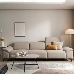 리바트 몰리세 3시트 w2700 패브릭 소파 헤드틸팅형(4인용)