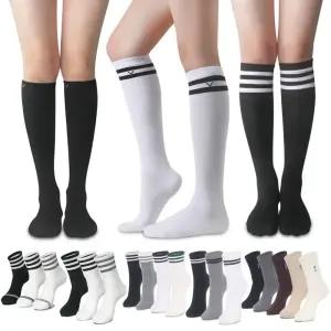 여자 삼선 헬스 레깅스 스포츠 중목 장목 양말 니삭스 반장 무지 반양말