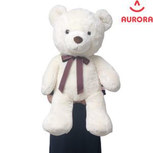 스마일베어 오로라 나혼자산다 윌슨 친구 애착 대형 곰인형 81cm 크림색