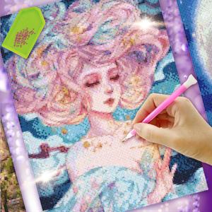 델로나 DIY 비즈 큐빅 패브릭형 보석십자수 (바람의 정령)